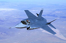 Lockheed Martin's X-35A in Flight Test over Edwards AFB