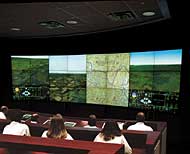 Simulated Battle Conditions are displayed in the Virtual Battlefield Management